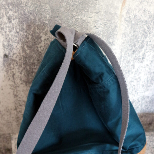Hobo Bag/ Rucksack Tannengrün – Bild 2